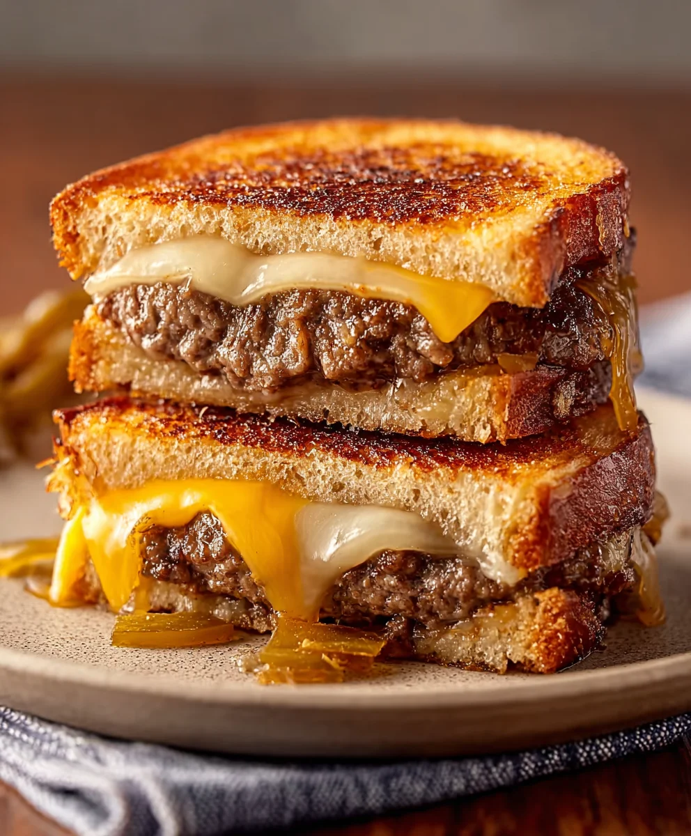 Classic Beef Patty Melt Recipe- Easy & Delicious