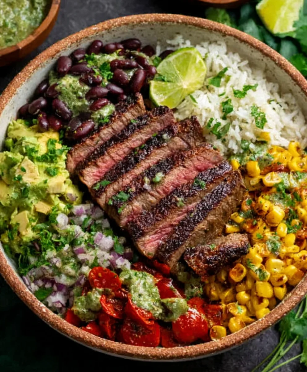 Cilantro Lime Beef Bowls - Quick & Fresh Dinner