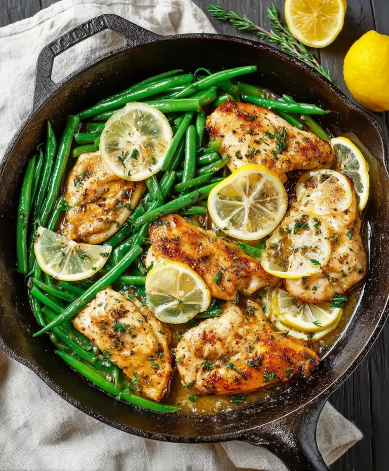 Easy Lemon Garlic Butter Chicken Skillet Recipe