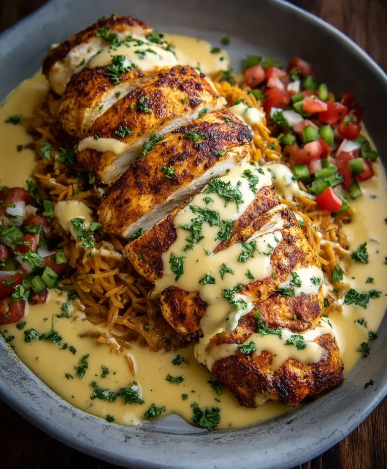 Spiced Mexican Chicken Cheese Sauce Recipe