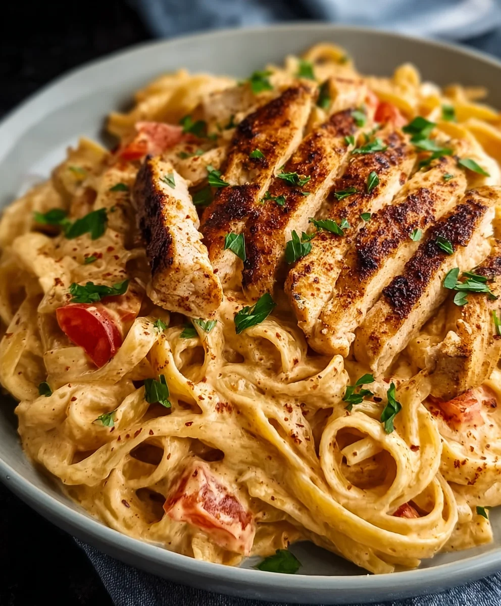 Quick Creamy Cajun Chicken Pasta Recipe-Easy Dinner