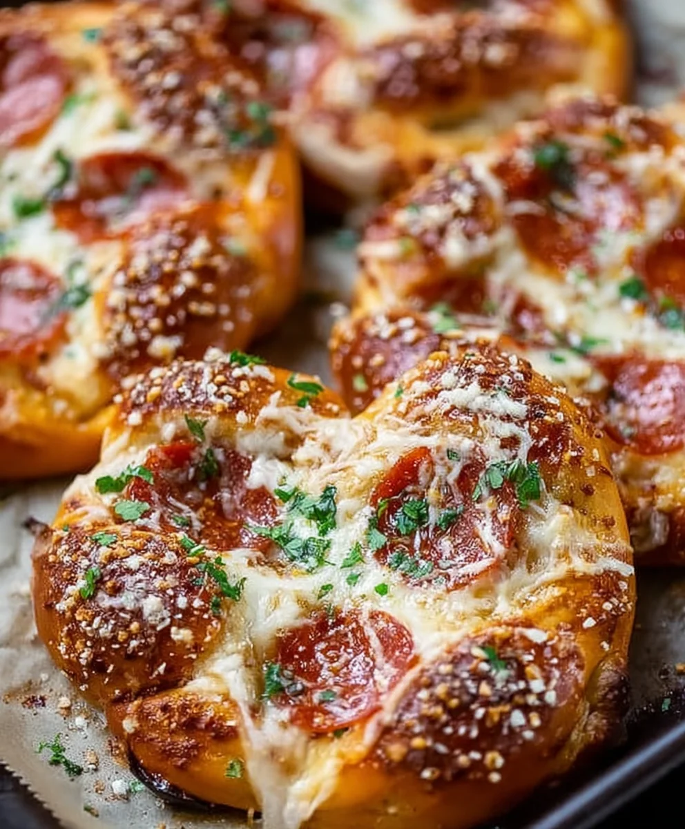 Garlic Butter Beef Beef Pepperoni Pizza Pretzels Recipe