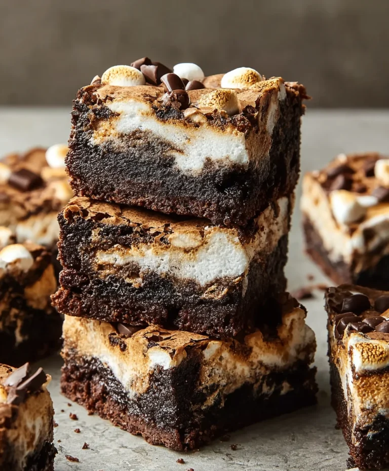 S’mores Brownies- Ultimate Chewy Chocolate Dessert