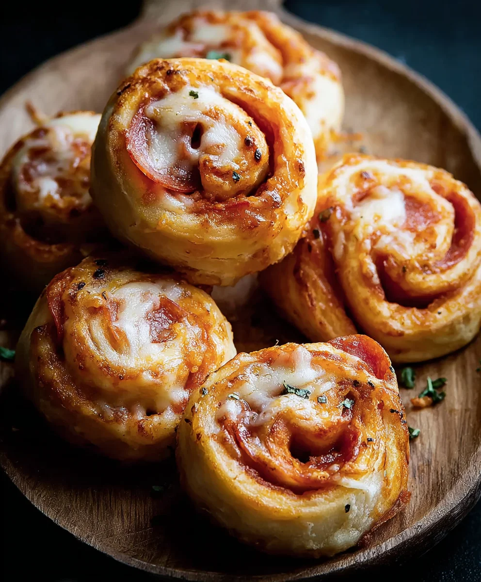Homemade Beef Beef Pepperoni Pizza Rolls - Easy Recipe