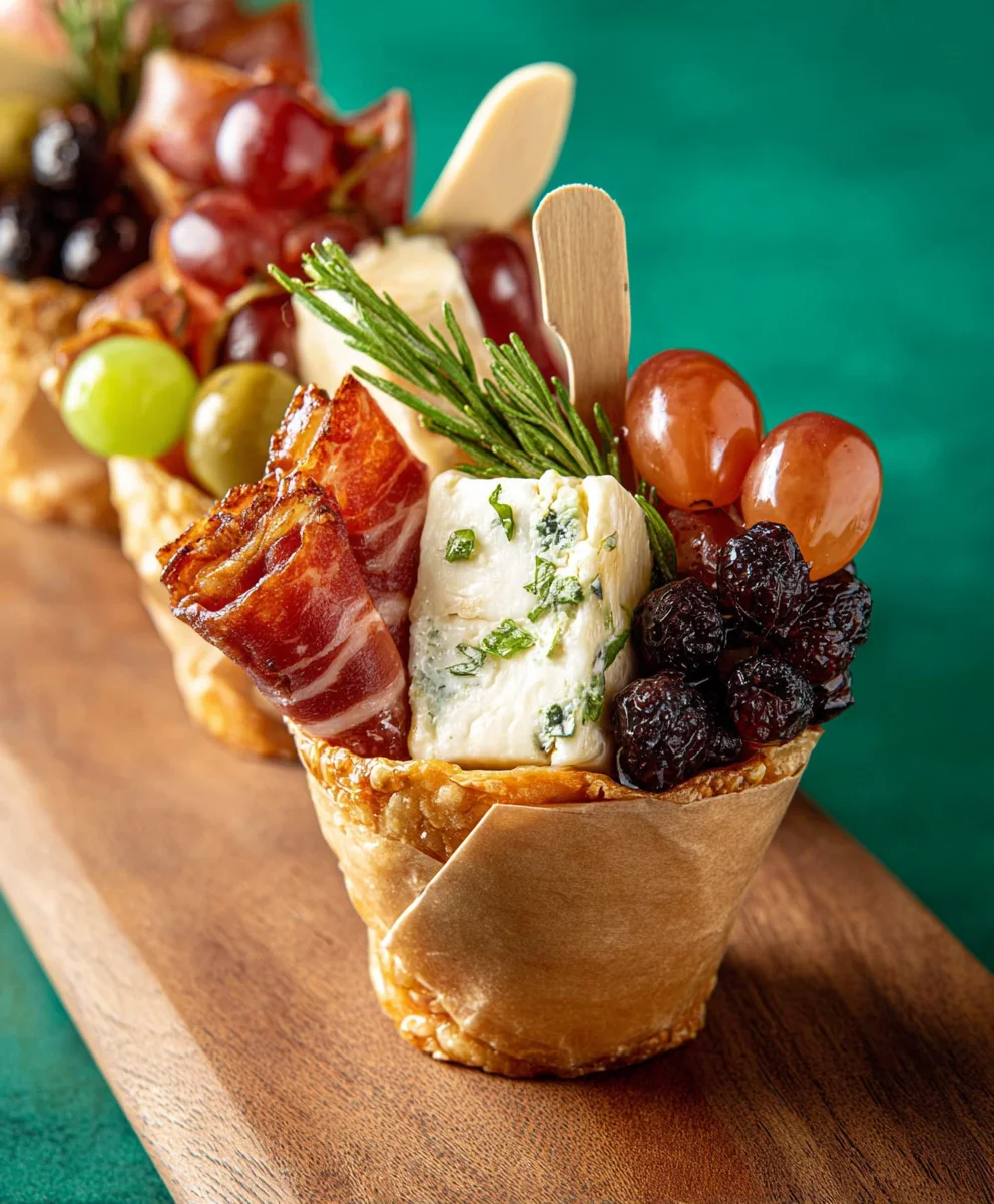 Easy Individual Beef Charcuterie Cups - Party Perfect