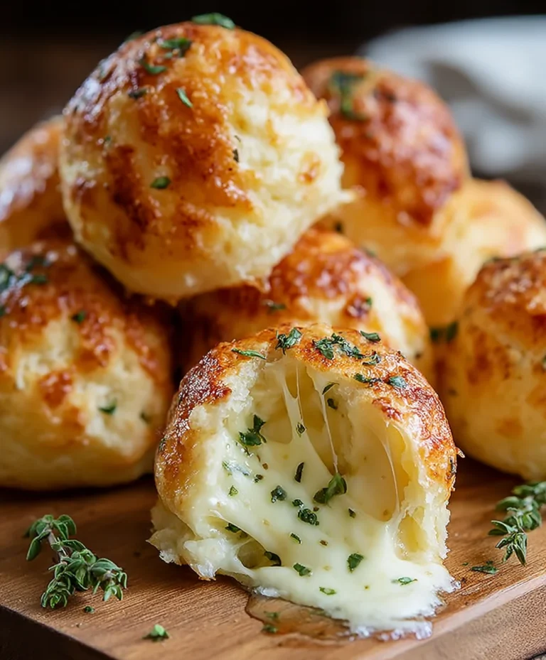 Gooey Mozzarella Biscuit Bombs- Cheesy Bites Recipe