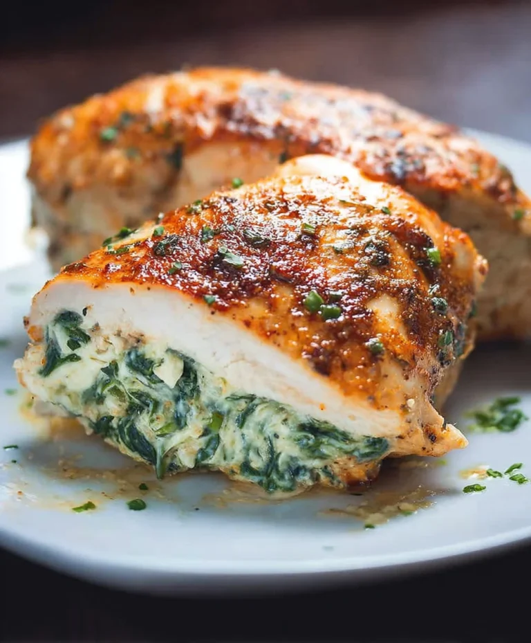 Spinach Stuffed Chicken Breasts – Easy & Delicious Recipe