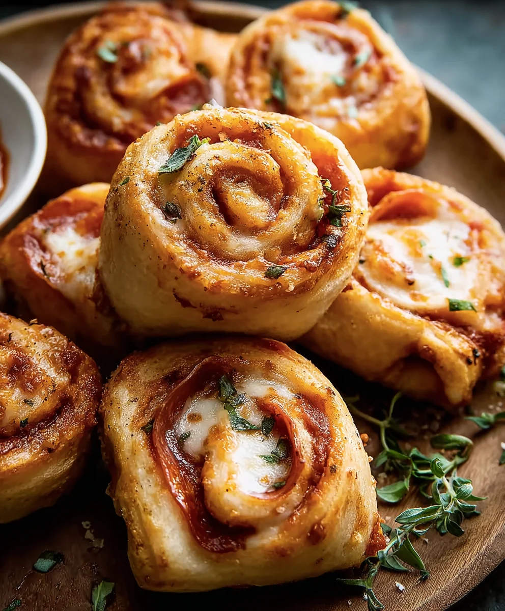 Homemade Beef Beef Pepperoni Pizza Rolls - Easy Recipe