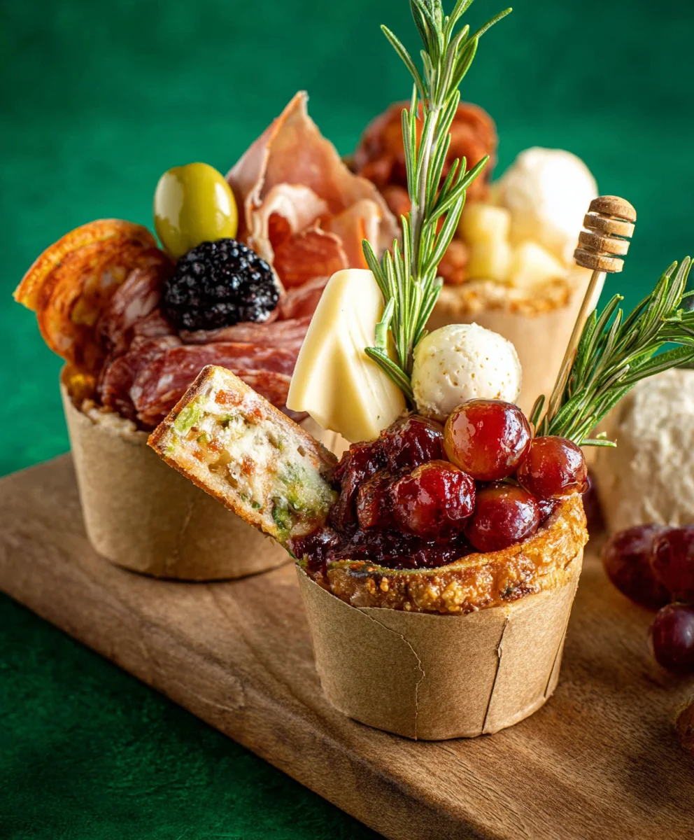 Easy Individual Beef Charcuterie Cups - Party Perfect
