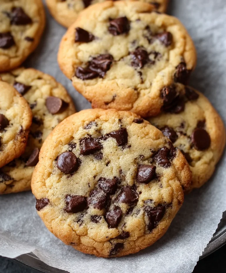 Easy Air Fryer Chocolate Chip Cookies-Quick & Delicious