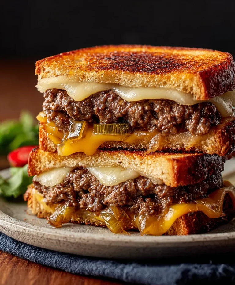 Classic Beef Patty Melt Recipe- Easy & Delicious