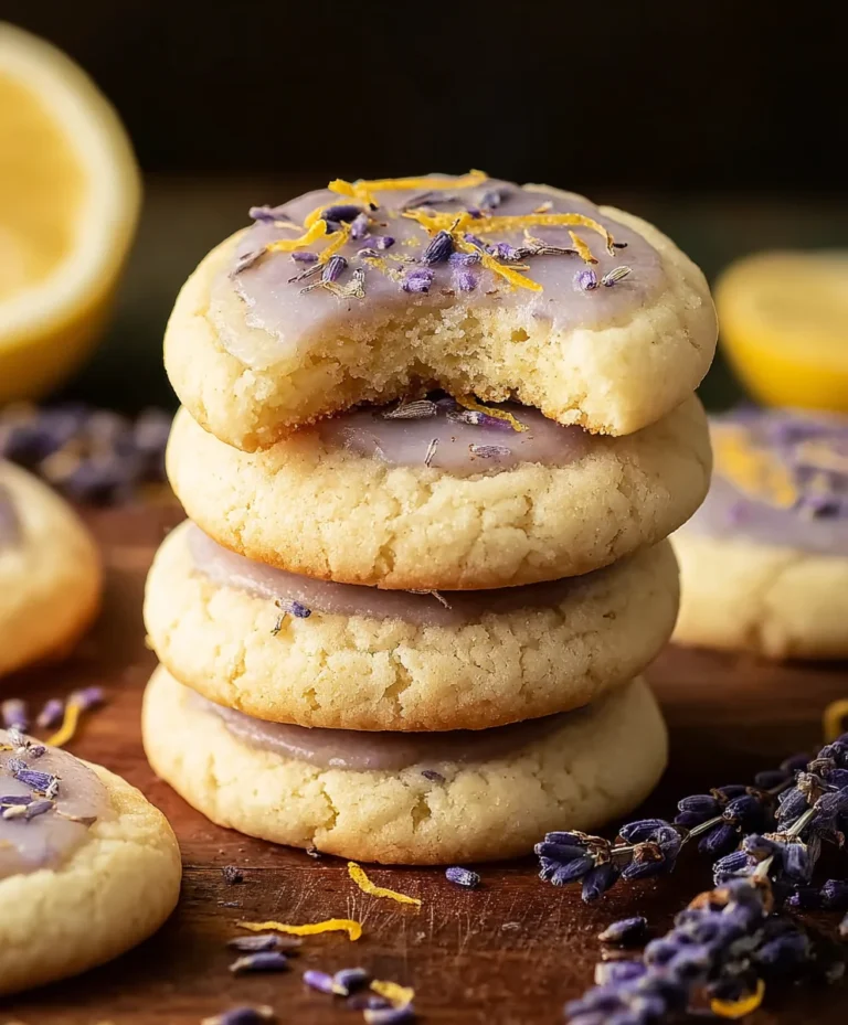 Buttery Lemon Lavender Cookies – Easy & Delicious Recipe