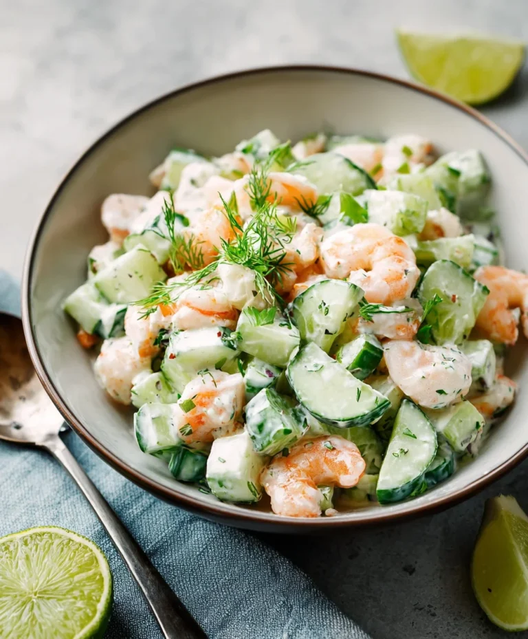 Cool Cucumber Shrimp Salad – Quick & Refreshing Recipe