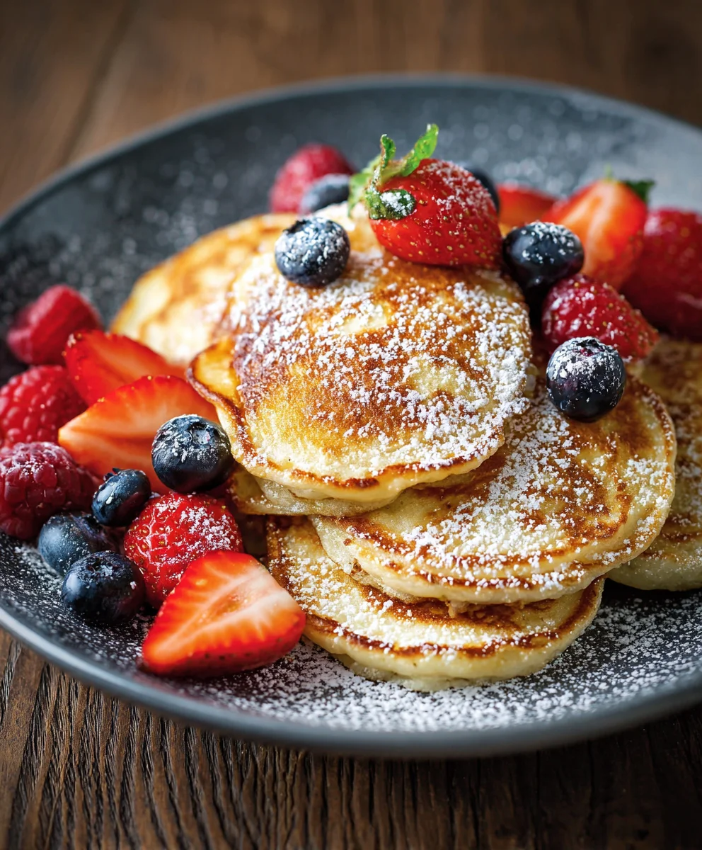 Easy Cottage Cheese Pancakes-Healthy Breakfast Treat