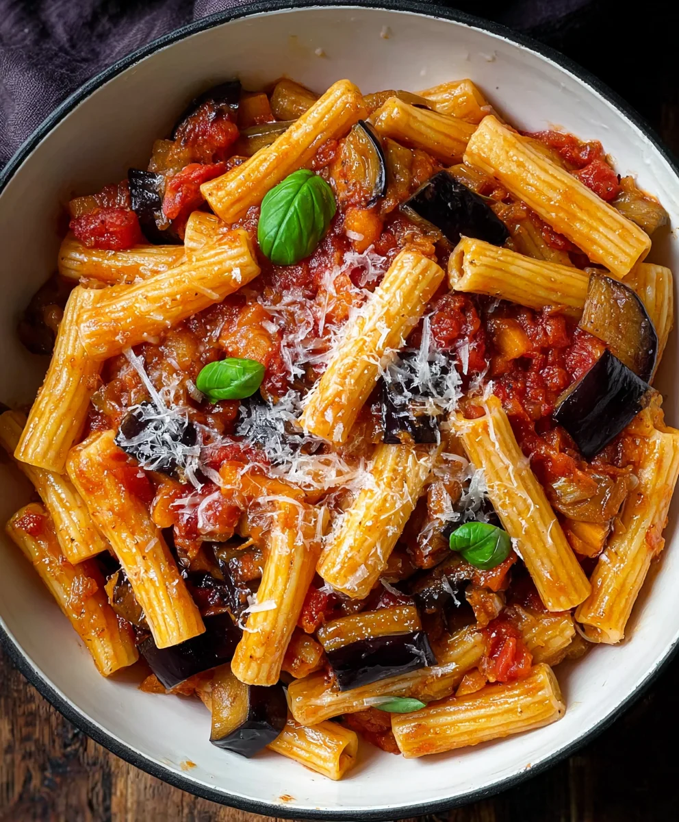 Authentic Pasta alla Norma - Sicilian Eggplant Delight