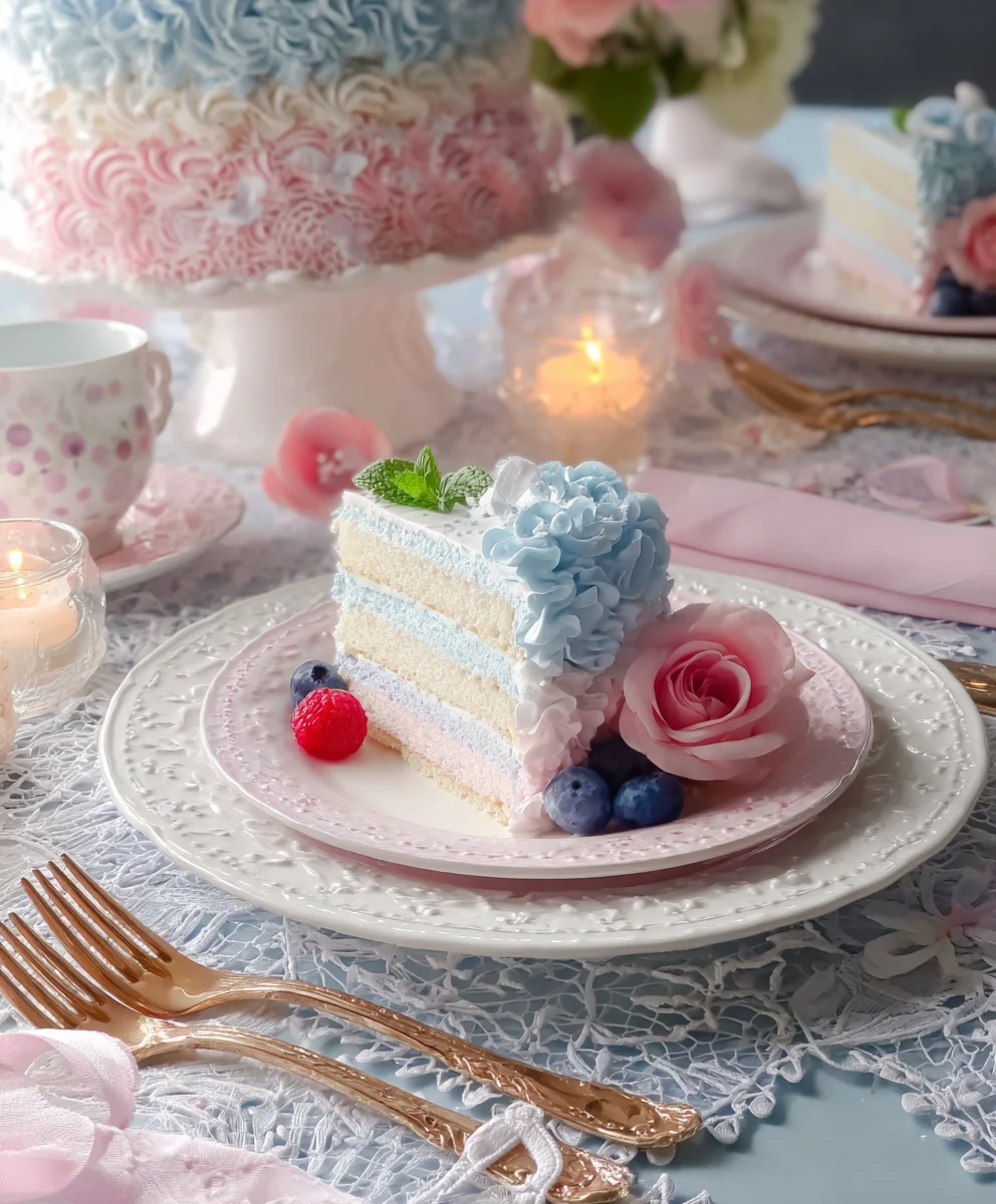Coquette Party Recipe- Dreamy Pink Blue Eats