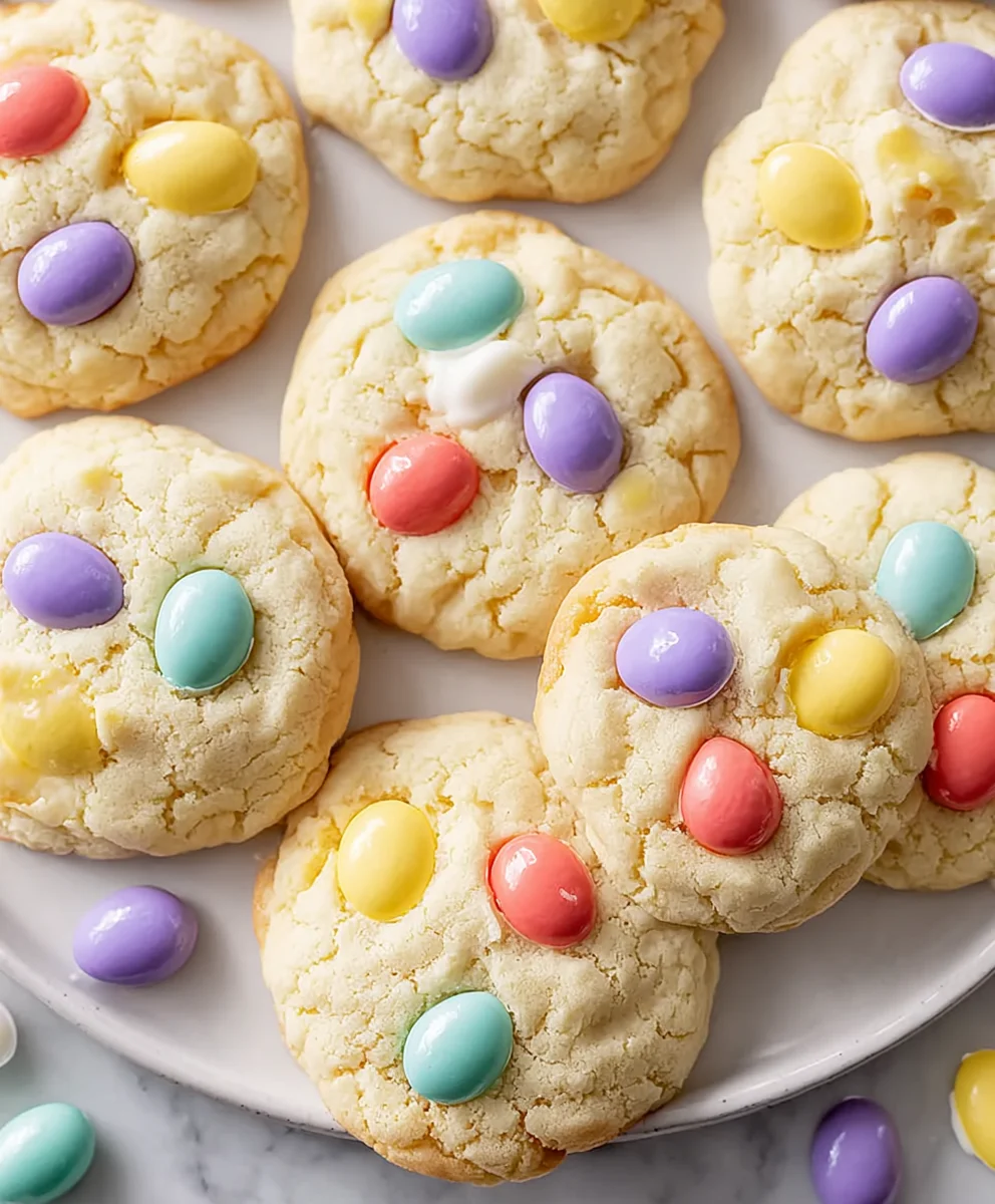 Easy Easter Cake Mix Cookies - Festive & Fun Recipes