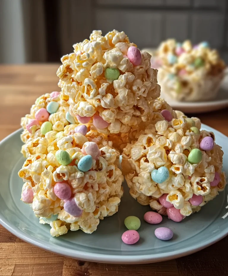 Easy Easter Popcorn Balls – Festive Treat