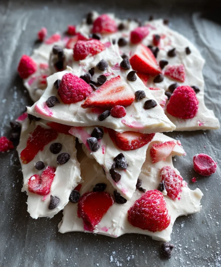 Easy Frozen Yogurt Bark Recipe – Healthy Treat