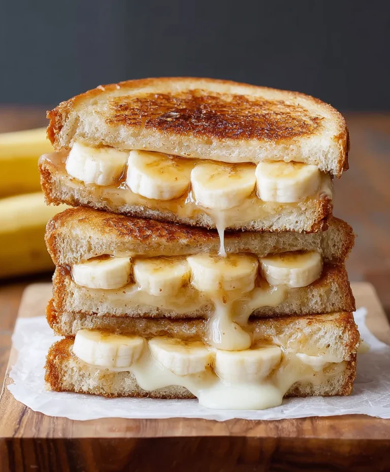 Honey Banana Grilled Cheese – Sweet & Savory Treat