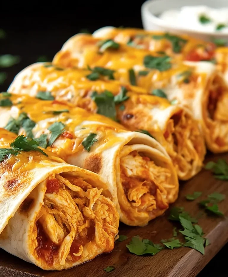 Easy Chicken Enchilada Roll-Ups – Quick & Flavorful