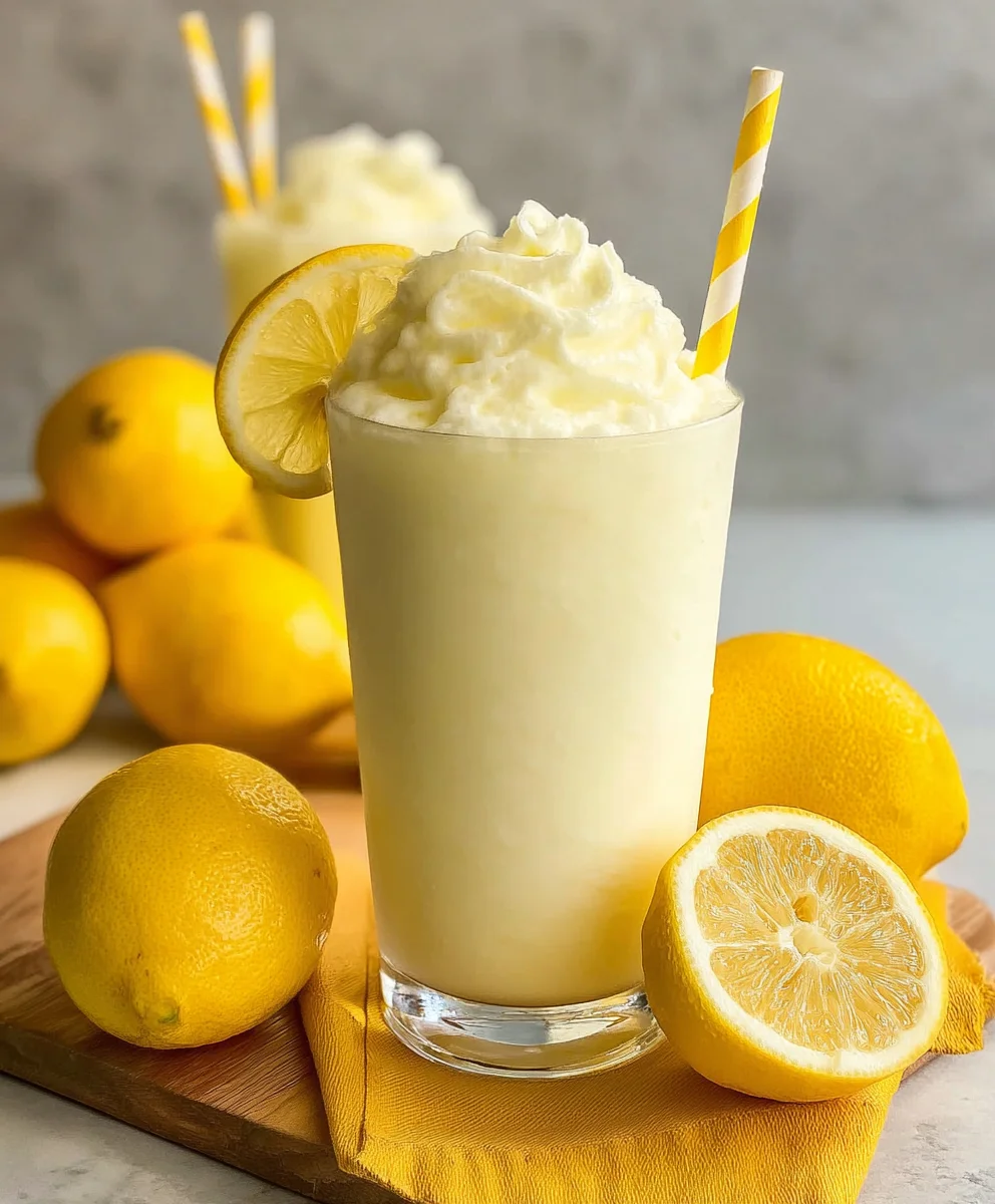 Chick-Fil-A Frosted Lemonade - Sweet & Tart Drink Recipe