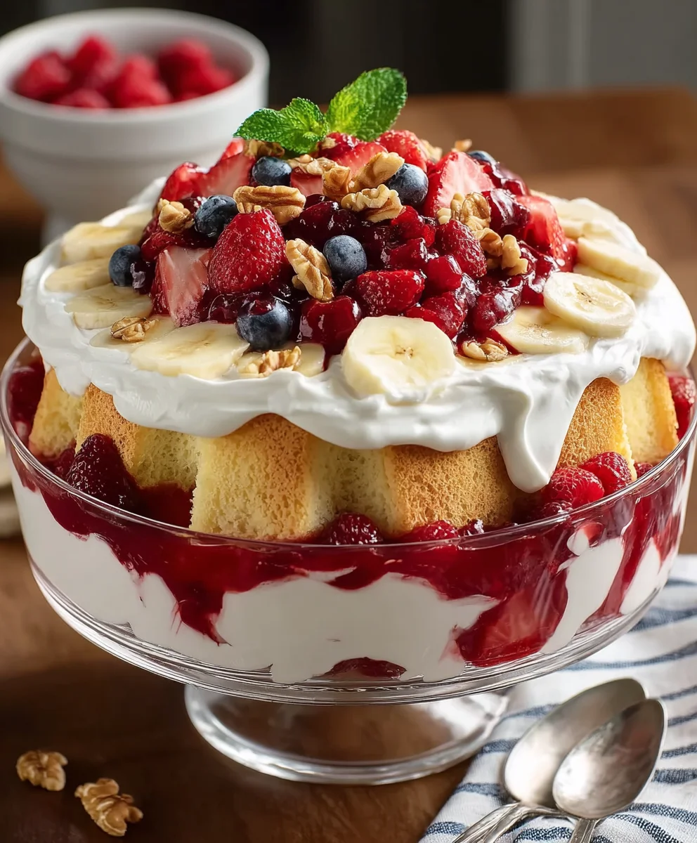 Easy Punch Bowl Cake Recipe - Dessert Delight