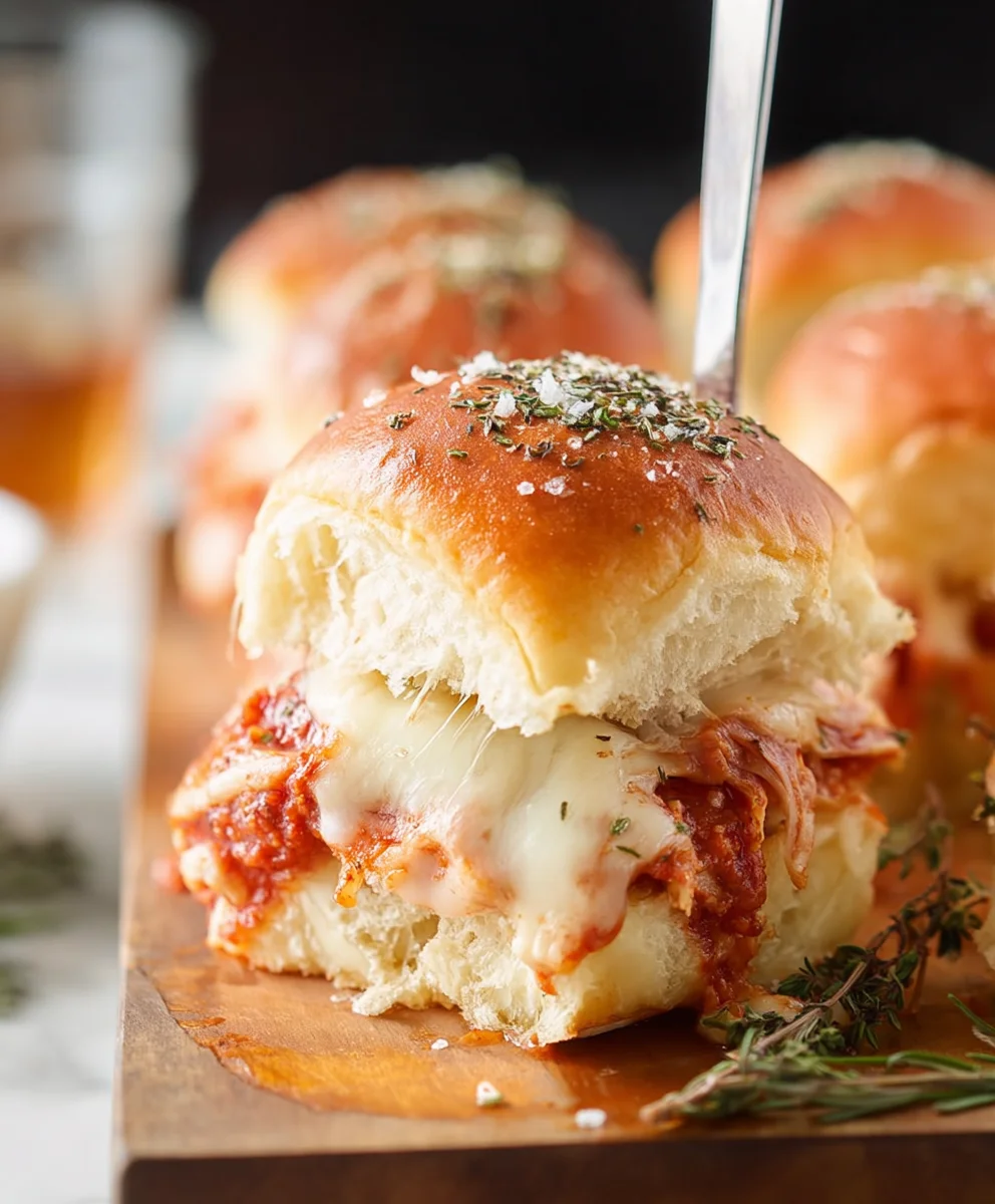 Easy Beef Pizza Sliders-Family Favorite Recipe