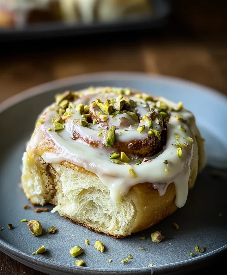 Pistachio Cream Cinnamon Rolls-Small Batch Delicious