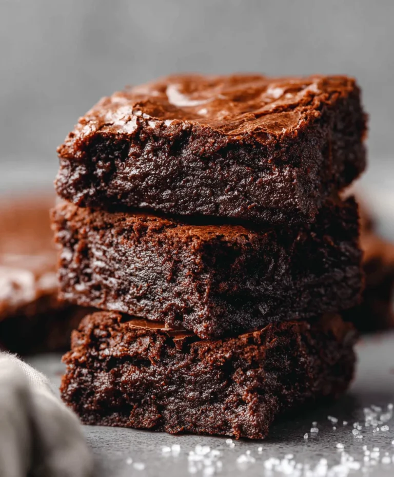 Easy Sourdough Discard Brownies – Rich Chocolate Treat