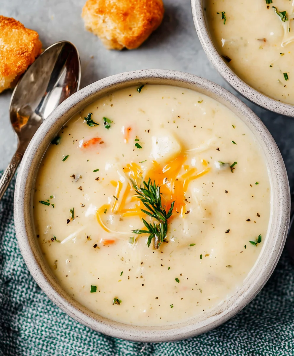 Easy Potato Soup Recipe - Creamy & Delicious