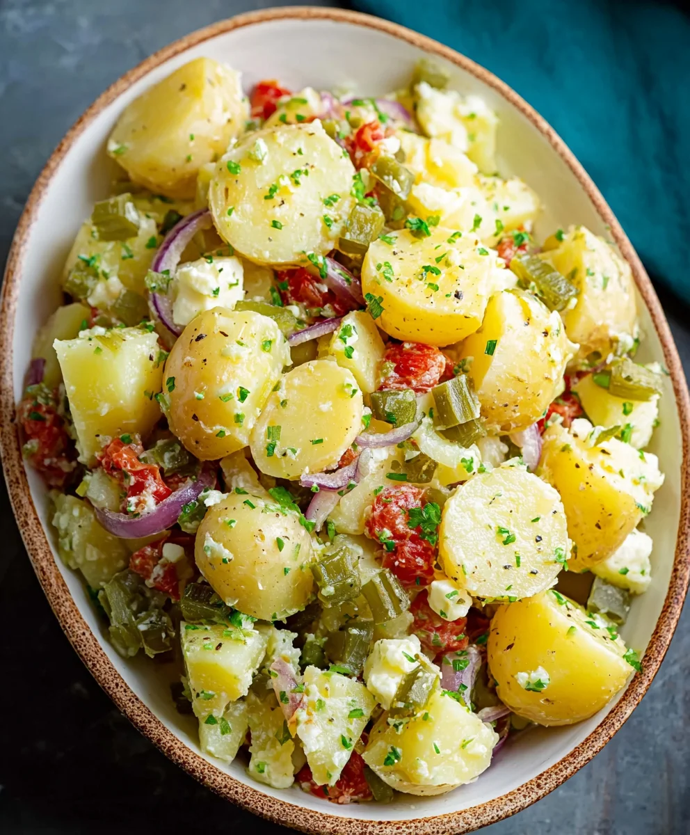 Authentic Italian Potato Salad - Flavorful & Easy Recipe