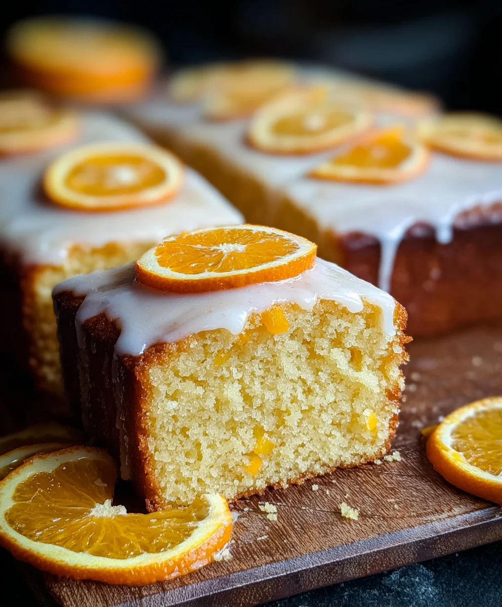 Easy Orange Drizzle Traybake Cake Recipe - So Moist