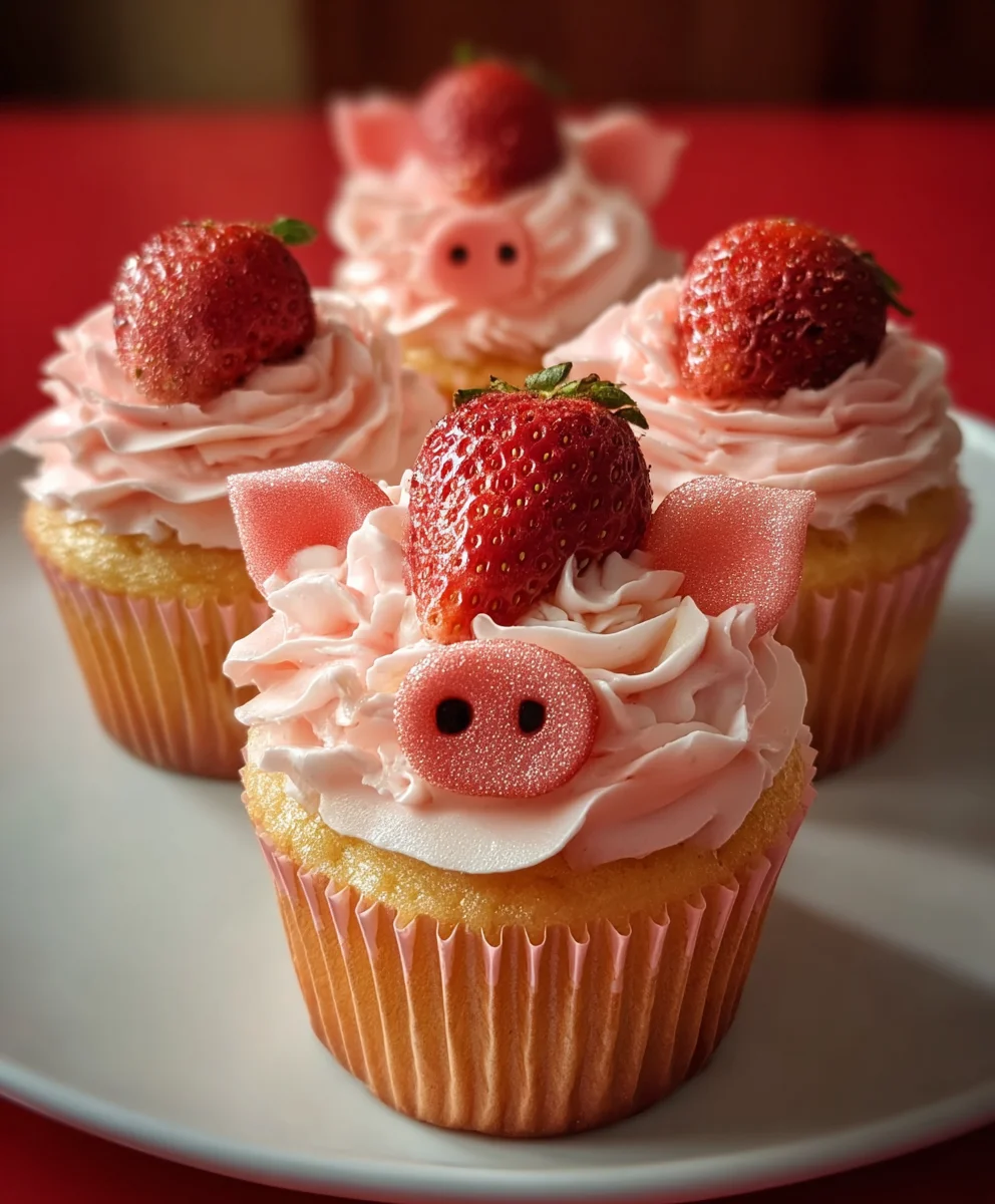 Strawberry Beefy Cupcake Fun- Cute & Easy Recipe