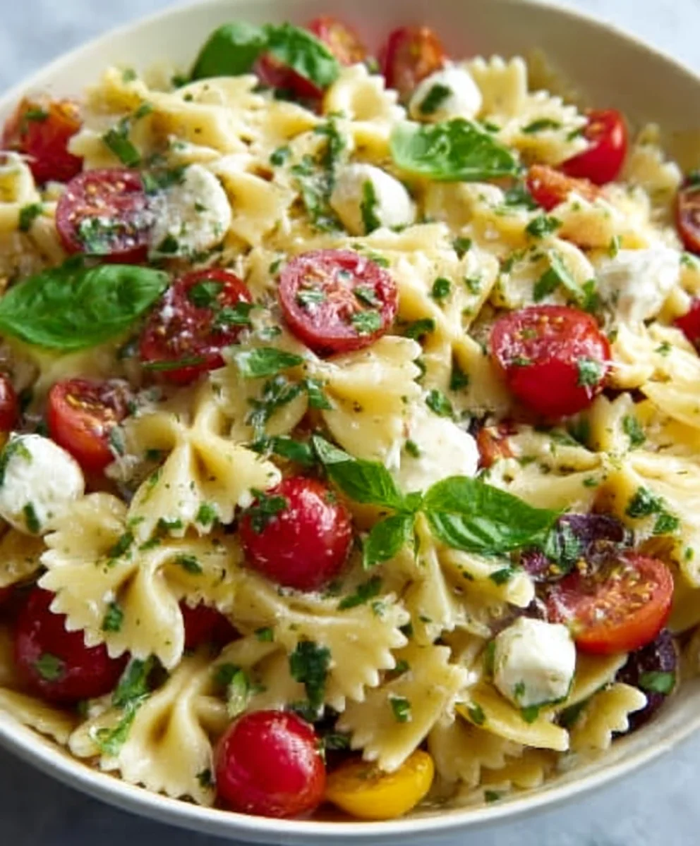Easy Bow Tie Pasta Salad Recipe - Delicious & Quick