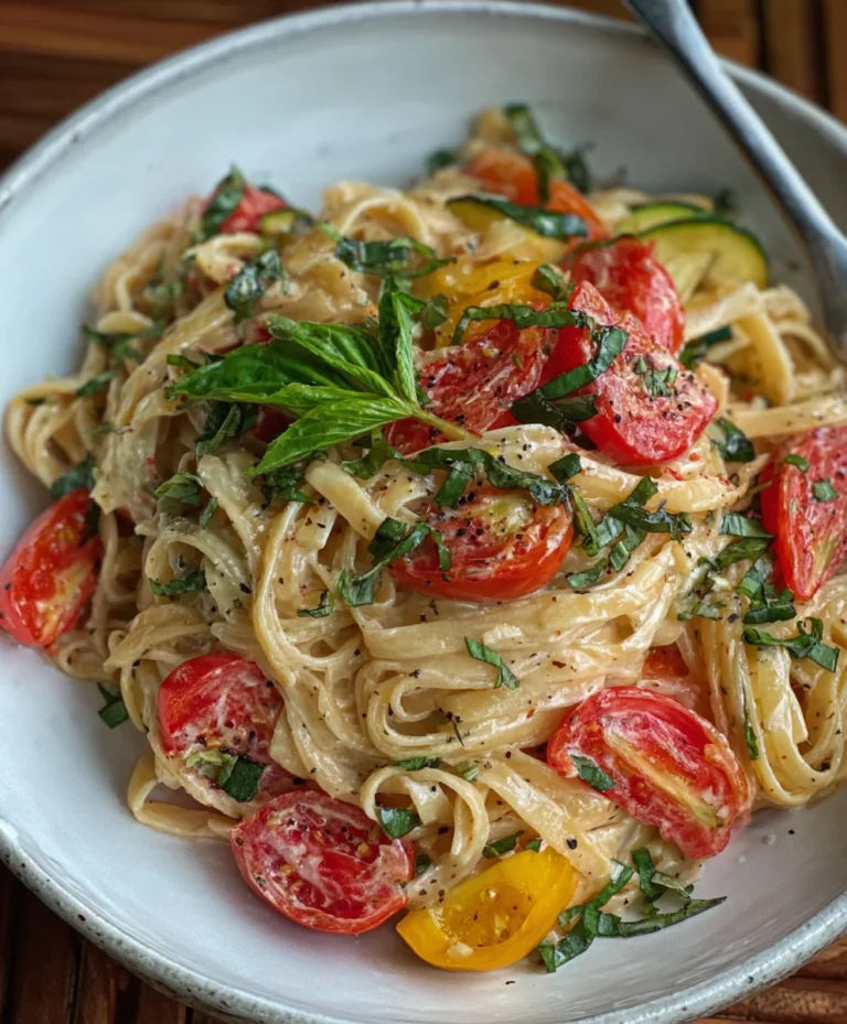 Ina Garten Summer Garden Pasta- Fresh Flavorful Recipe