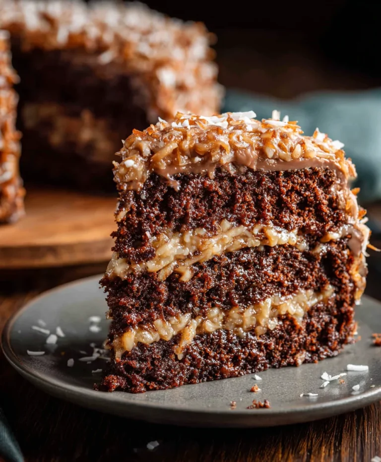 Authentic German Chocolate Cake Recipe-Rich & Decadent
