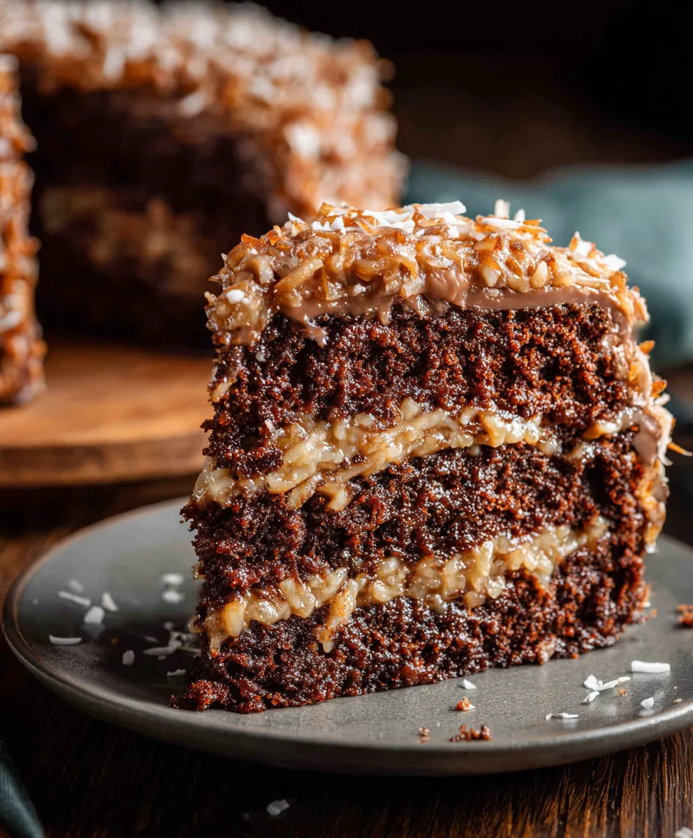 Authentic German Chocolate Cake Recipe-Rich & Decadent