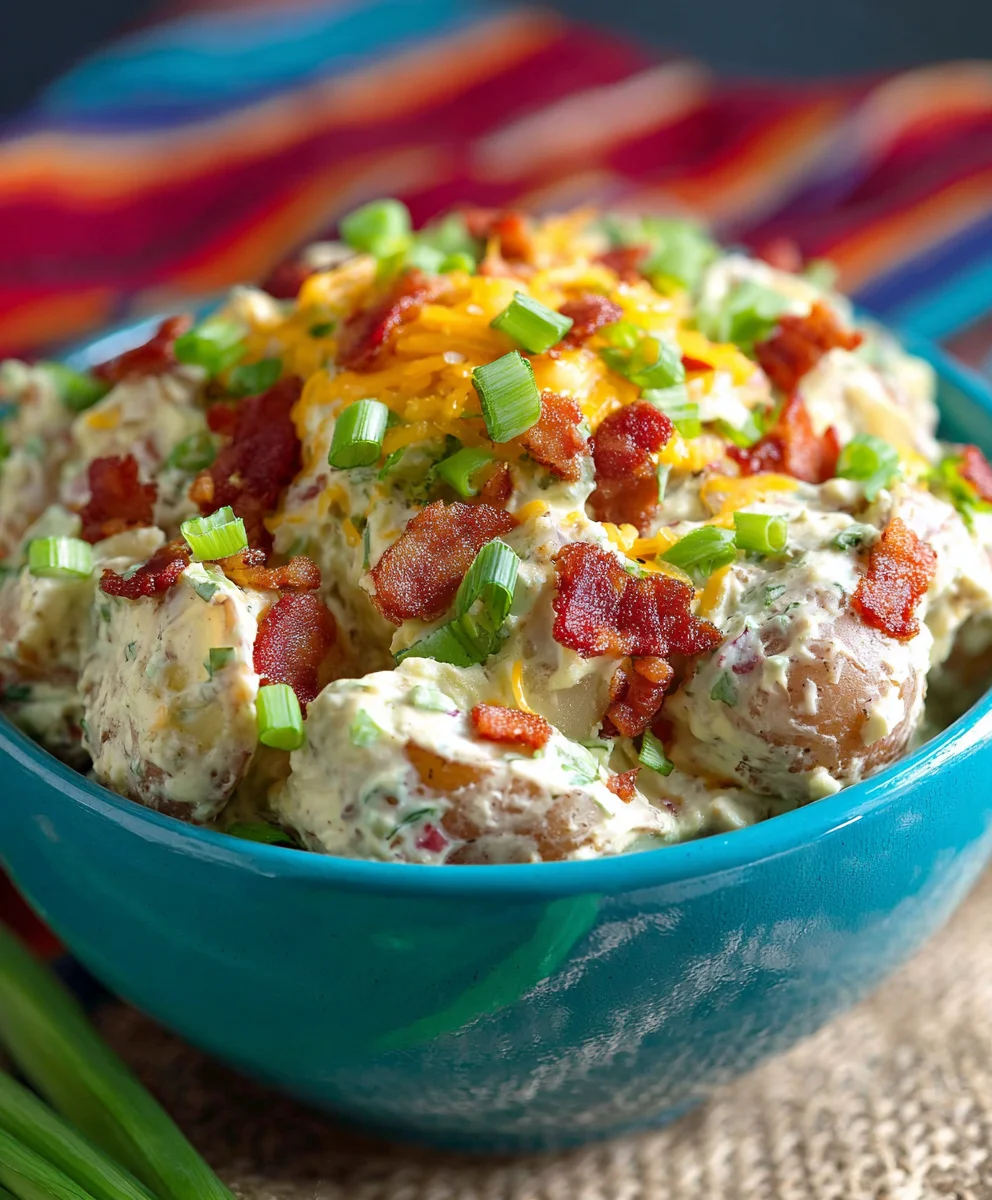 Loaded Baked Potato Salad - Canyon Cookout Beef