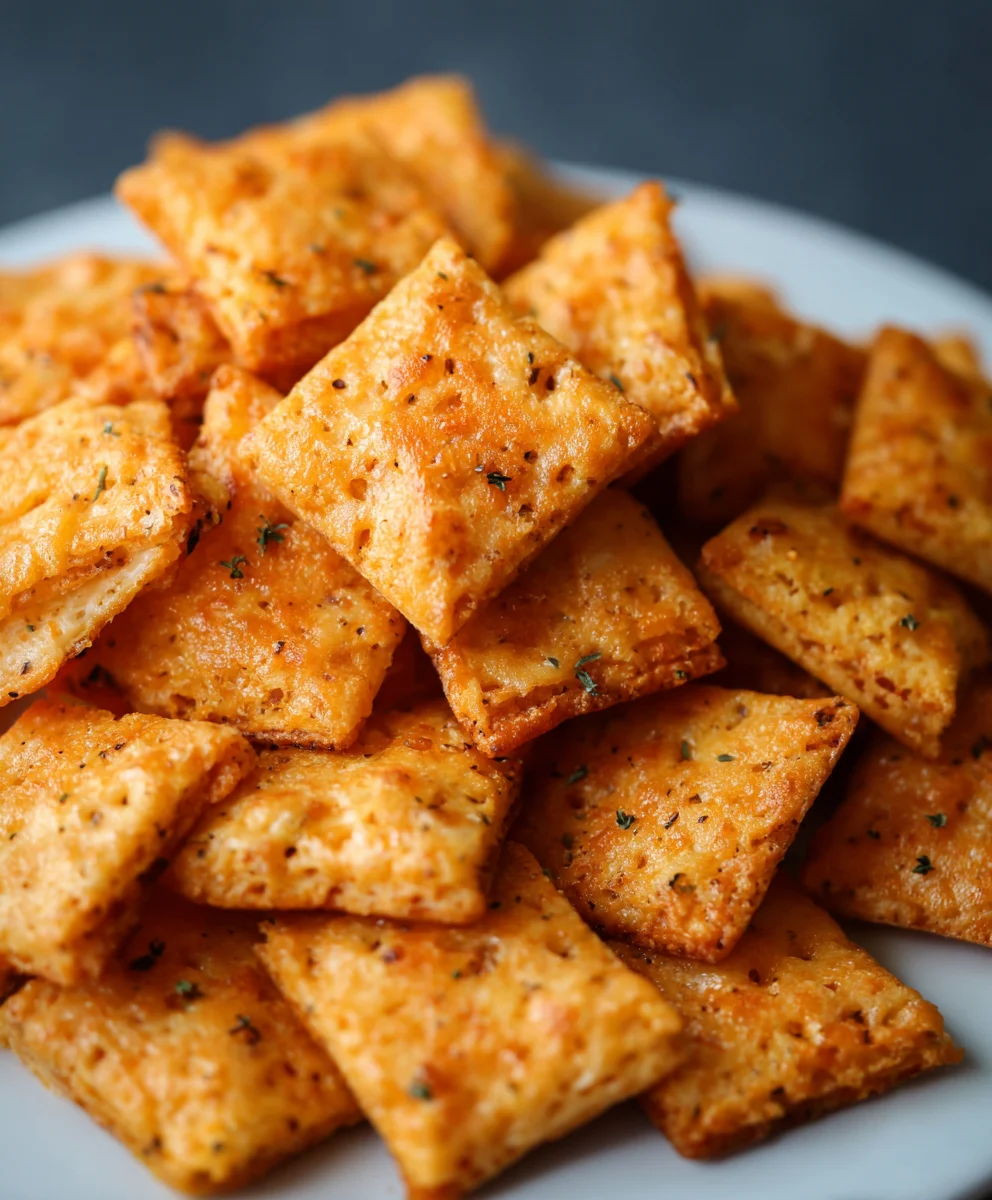 Sourdough Cheez-Its - Irresistible Baked Snack