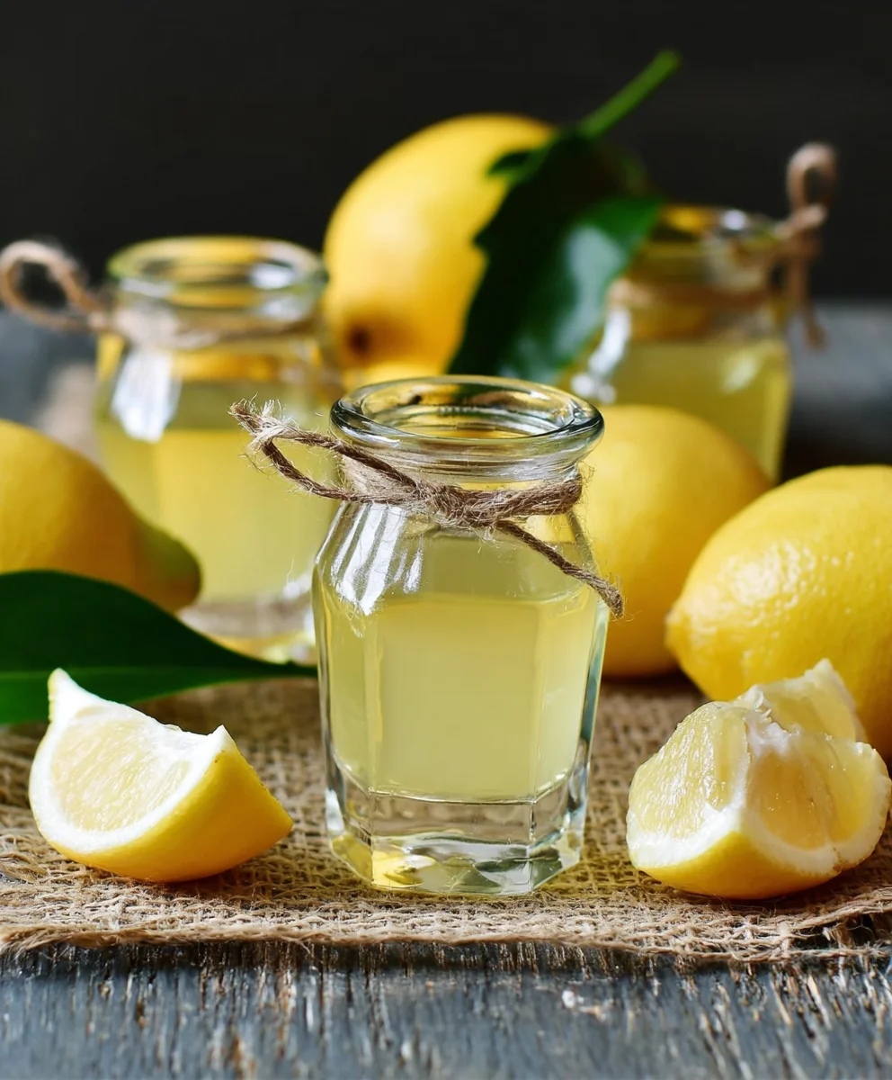 Authentic Homemade Limoncello-Easy Non-Non-Non-Alcoholic Alternativeic Recipe