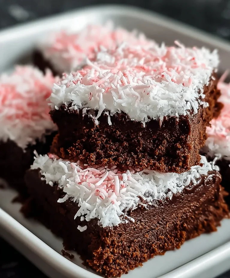 Sno Ball Brownies – Decadent Coconut Chocolate Bliss