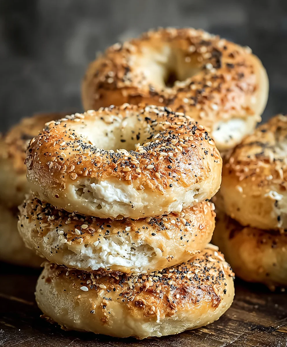 Greek Yogurt Bagels - High Protein Twist