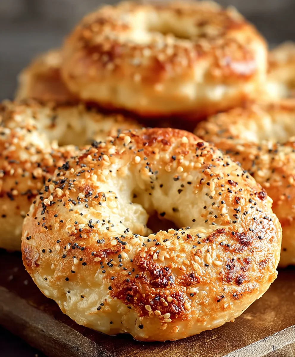 Greek Yogurt Bagels - High Protein Twist