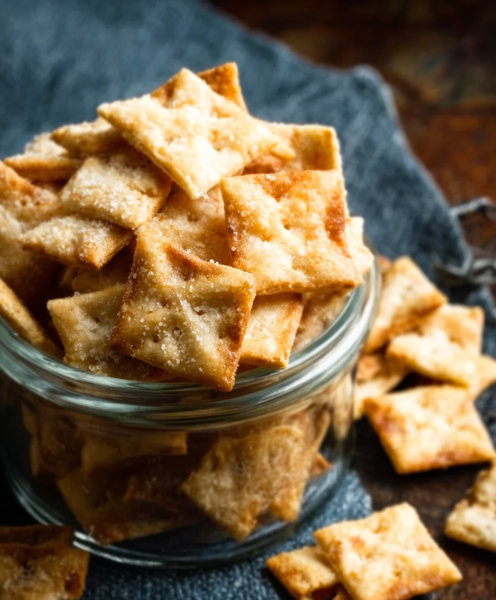 Sourdough Cheese Crackers - Irresistible Homemade Flavor