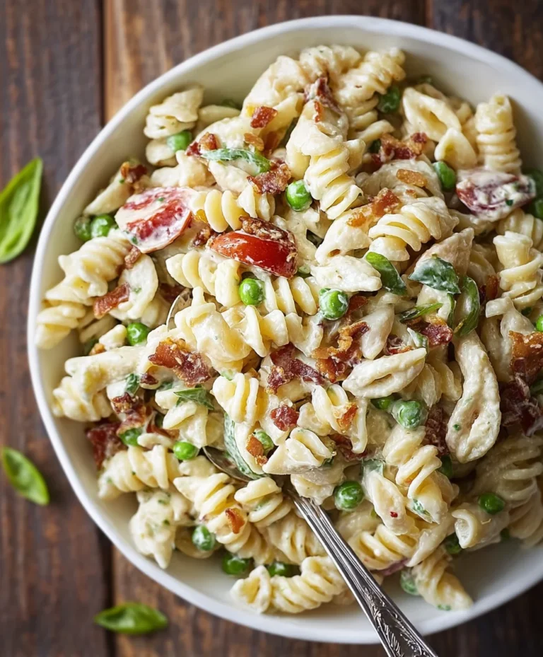 Creamy Pasta Salad Recipe- Delicious & Easy Dish