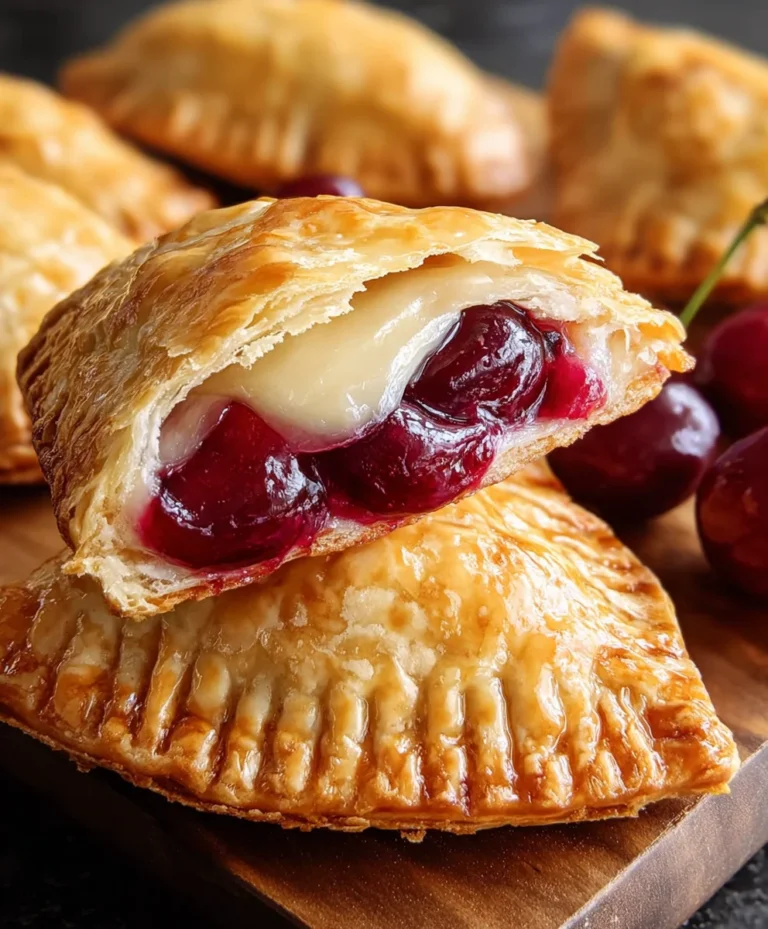 Cherry Cheesecake Hand Pies-Delicious Dessert Recipe