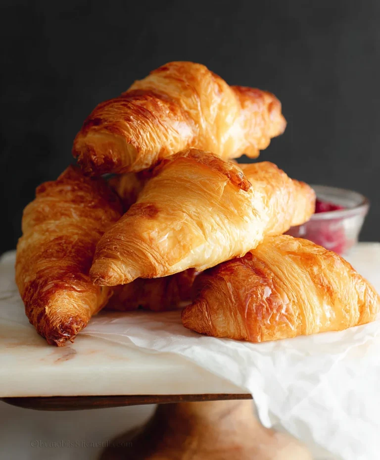 Flaky Homemade Croissant Recipe – Easy & Delicious