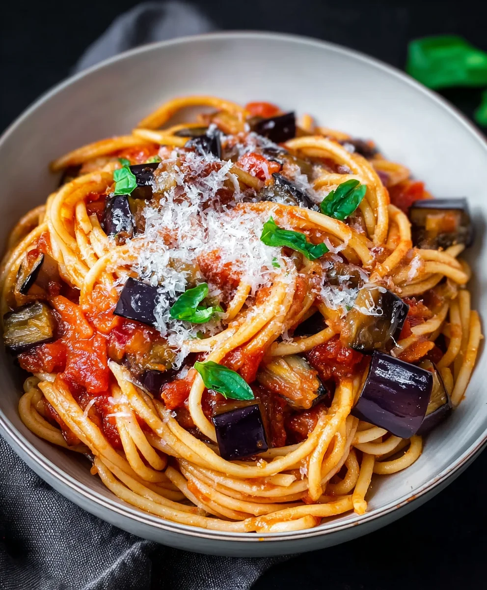 Authentic Pasta alla Norma - Sicilian Eggplant Delight