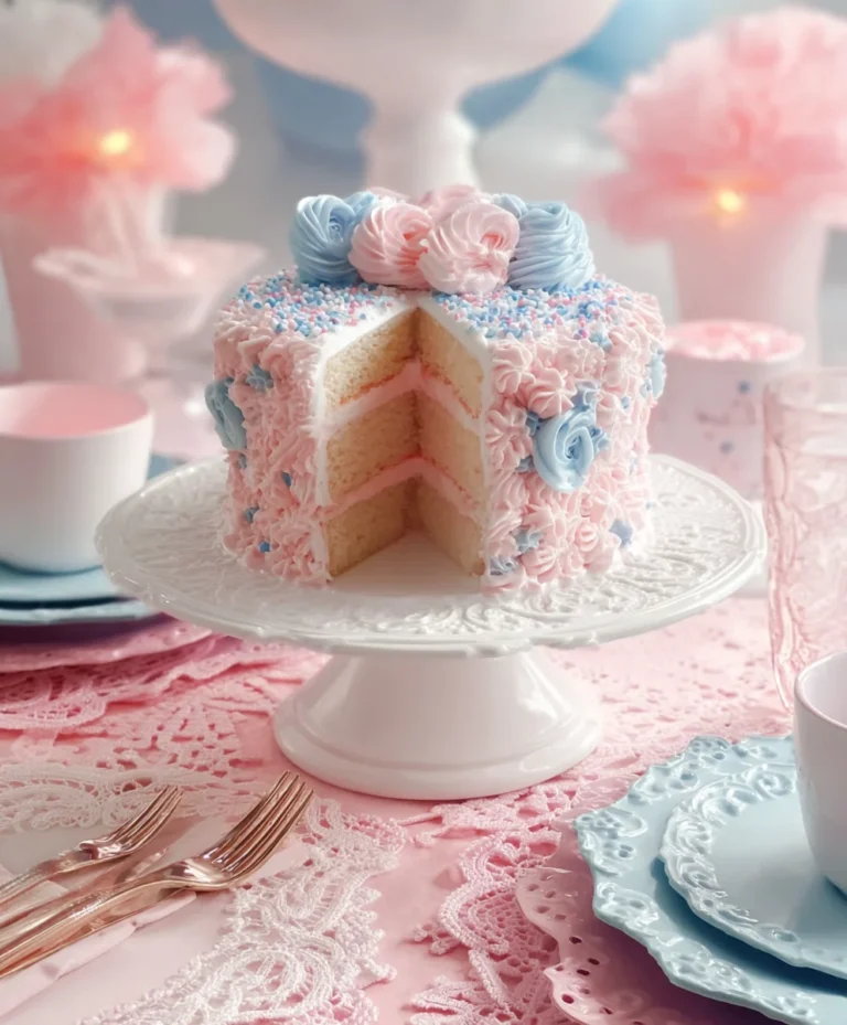 Coquette Party Recipe- Dreamy Pink Blue Eats